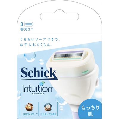 Sic Japonsko Cic. INTuition vlhká pokožka, 3 náhradní hlavice Náhradní hlavice pro ženy Dámské holicí strojky Při výměně hlavice si dávejte pozor, abyste se nezranili