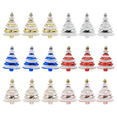 4 PEZZI/Scatola Artigianato Colorato Decorazione Natalizia Ciondolo Albero di Natale Decorazioni da Appendere Decorazione Natalizia Bastoncini di Zucchero Finti