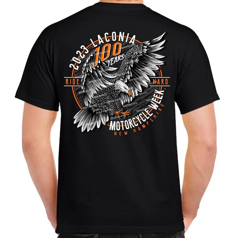 T-shirt de la semaine de la moto Laconia 2023, Eagle Landing S