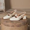 Fashion temperament Spring and summer Mary Jane sandals women's summer niche versatile skirt