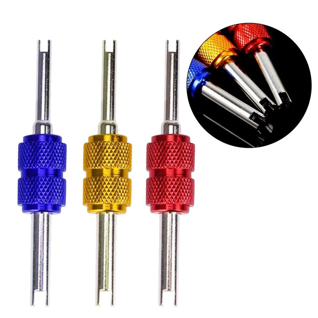 Aluminum Alloy Car Auto A/C Conditioning Core Remover Tool Screwdriver Stem Remover Tire Install