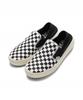 Vans ComfyCush One - (Checkerboard) Black:Marshmallow VN0A45J5R6R1