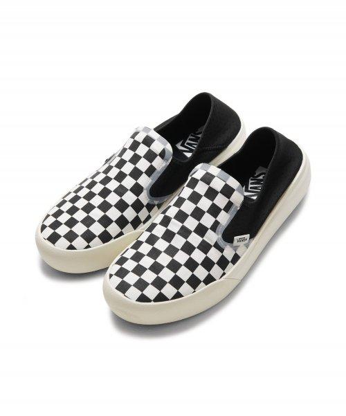 Vans ComfyCush One - (Checkerboard) Black:Marshmallow VN0A45J5R6R1