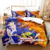 Lucky Star Konata Bedding Set Single Twin Full Queen King Size Bed Set Adult Kid Bedroom Duvetcover Sets 3D Anime Bed Sheet Set