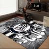 Sturm Graz Crest Emblem Printed Office Carpet Chair Cushion Entryway Rug, Rugs for Living Room, Bedroom Christmas Gifts