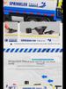 Large Toy Sprinkler Truck: Inertia-Powered Water Spray Engineering Vehicle for Kids
