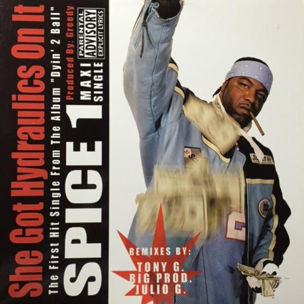 

12inch Record SPICE 1 - She Got Hydraulics On It NONE Thick Skin Ente 2005 US Rap & Hip-Hop/R&B Used