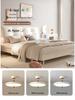 French Cream Medieval Wood Grain Wabi-Sabi Chandelier for Bedroom & Study