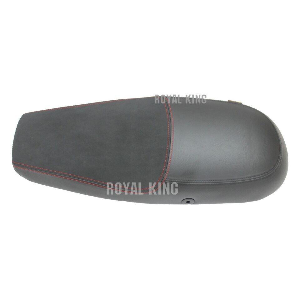 Royal Enfield "Black Premium Touring Dual Seat For Interceptor & Gt 650"