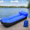 Sofá de Aire Inflable para Exteriores, Sillón Inflable Plegable Portátil, Silla Tumbona de Aire Ergonómica Anti Fugas para Exteriores, Playa, Senderismo, Picnic