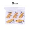 5pcs In Box Vib Lure Set 3g/7g/10g Sinking Wobblers For Pike Bass Metal Vibe Crankbaits Fishing Lure Kit