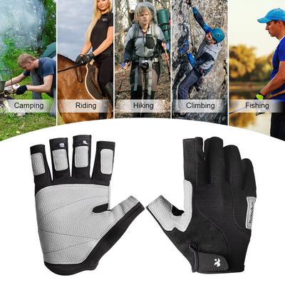 Klettern Handschuhe Unisex Sport Handschuhe Halb-Finger Klettern Handschuhe Für