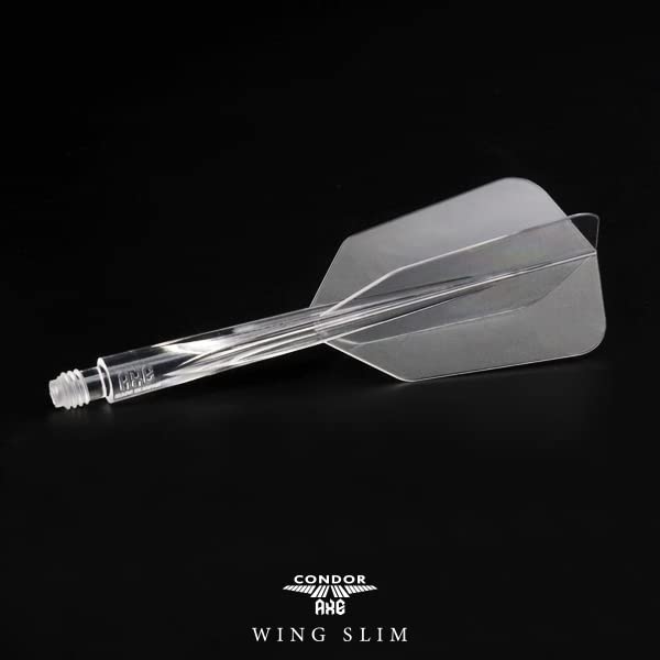 CONDOR AXE WING SLIM L Clear Condor Axe Wing Slim Dart Flight Long