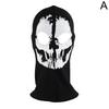 Motorcycle Balaclava Skull Print Full Face Mask Neck Warmer Cycling Biker Hood Windproof Skiing Head Men Helmet Liner
