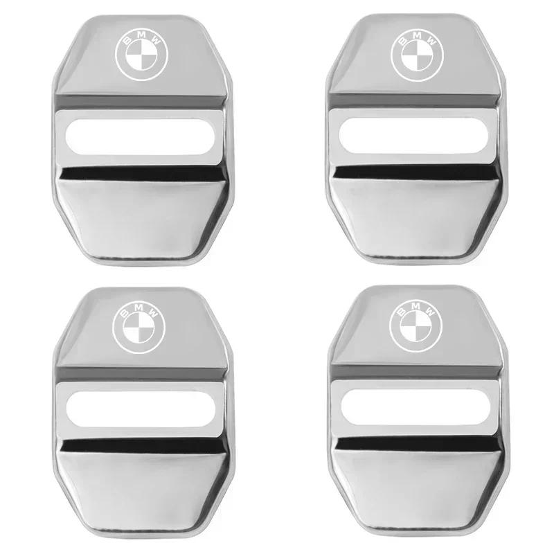 4 Stück 3D Auto Türschloss Abdeckung Zubehör für BMW X1 X2 X3 X5 X4 X6 X7 G30 G20 G32 G11 G12 F40 F30 F20 F10 F34 F07 F44 F45 G15 G16
