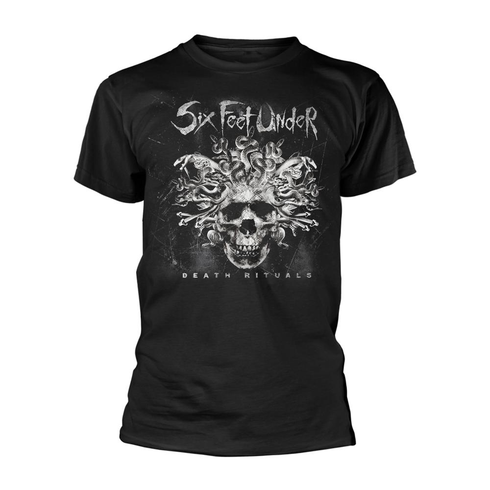 Six Feet Under Unisex Adult Death Rituals T-Shirt
