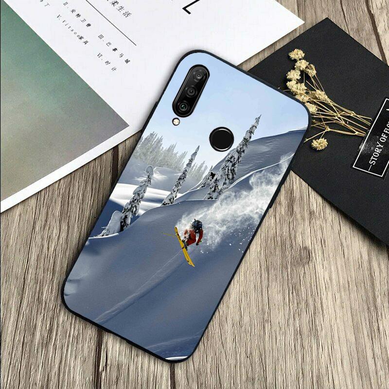 Ski Neige Snowboard Für Huawei Nova 5T 9 10 SE 7i 8i 11i 12i Y73 Y90 Y70 Y72 Y61 Y91 P60 Pro P40 P30 Lite Hülle