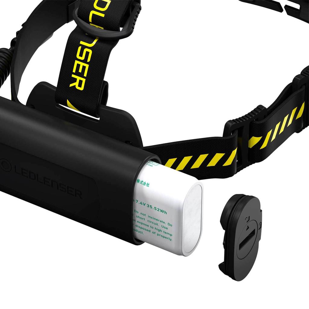 Ledlenser H15R Work LED Headlight, USB Rechargeable [Japan Official Product] Black Small