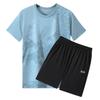 Unisex Quick-Dry Casual Summer Sportswear Set: Short Sleeve & Shorts for Football and Running