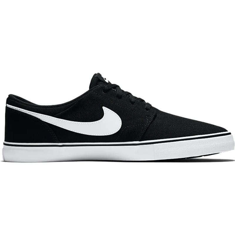 Nike Sb Solarsoft Portmore 2 Black Skateboard Shoes 880268-010