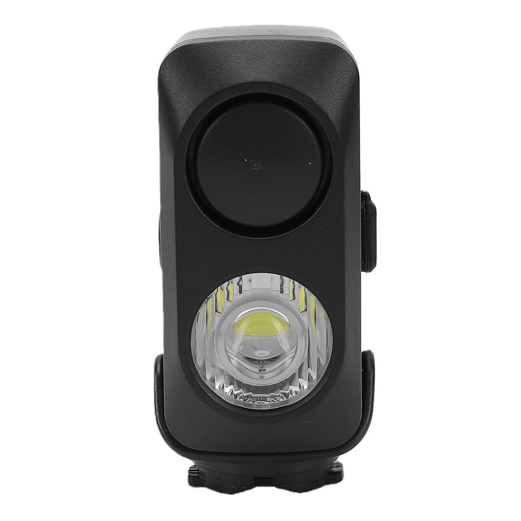 Fahrradlicht Wasserdicht Schnellverschluss Wiederaufladbar Superhelles LED-Lenkerlicht mit 120dB Hupe Kabelgebundene Fernbedienung