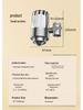 304 Stainless Steel Transparent Faucet Water Purifier with Ultrafiltration and Ceramic Descaler for Direct Drinking.