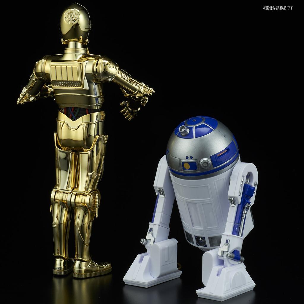 Star The Last Jedi Scale Plastic Model Wars C-3PO & R2-D2 1/12