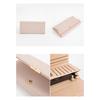 Long wallet for women, niche design, triple fold, small and fresh coin purse, women's handbag