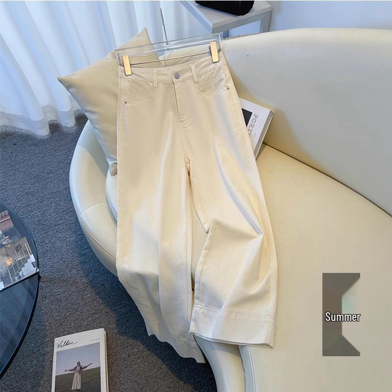 

Женские джинсы петит с флисовой подкладкой, с высокой посадкой, широкие от бедра, для осени/зимы 2024 31