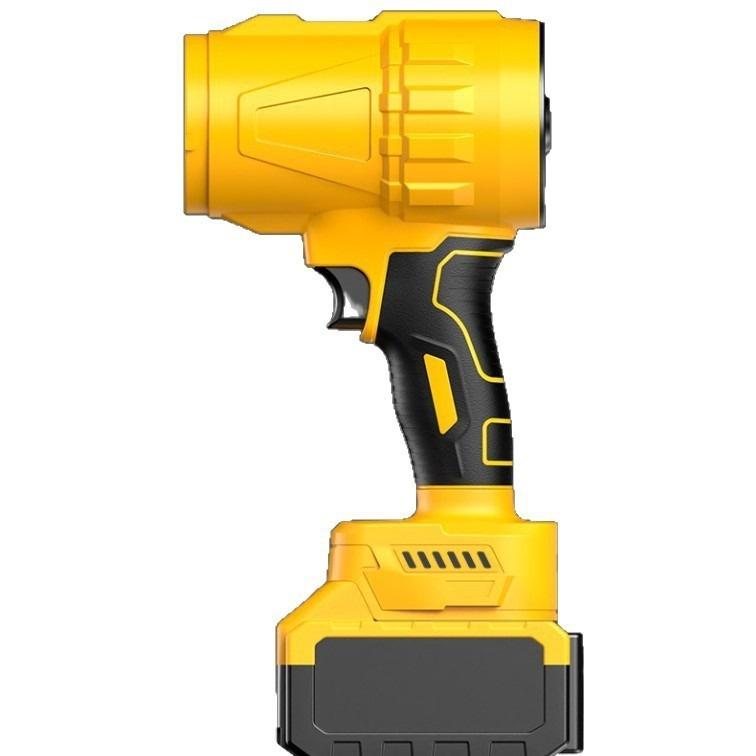 Turbo Jet Blower,Leaf Blower, Violent Turbo Fan, Brushless Pure Copper Motor,Car Drying, Handheld Snow Blower,Cordless Turbo Power Air Duster