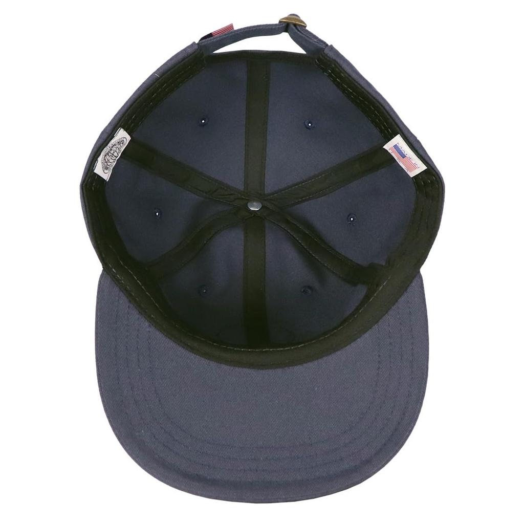 Cooperstown Ballcap, Sing Sing Prison, Men's, Women's, Hat, Cap, Patch, Logo, Reproduction, Baseball, MWL, USA, Navy x Red, Navy x Red, Made in the
