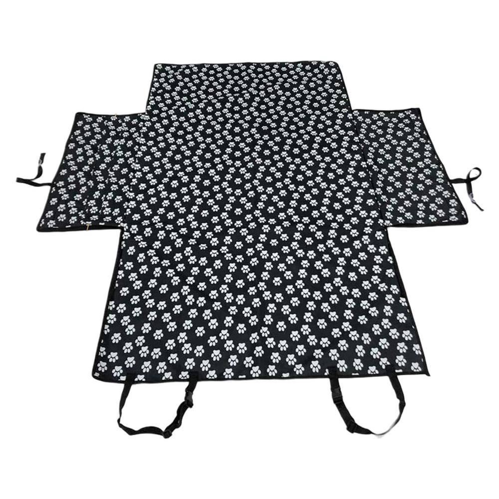 Car Pet Seat Cover Back Seat Heavy Duty Dog Hammock Seat Cover For Animals Anti-Slip Foldable Pet Trucks Protector Resists Dirt