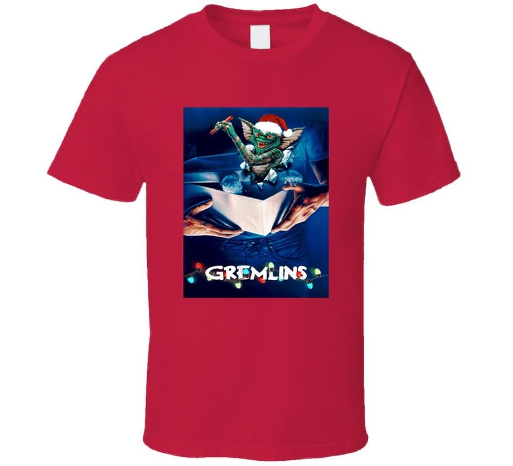 Gremlins Movie Tee Classic Holiday Christmas Movie T Shirt Unisex T-Shirt L