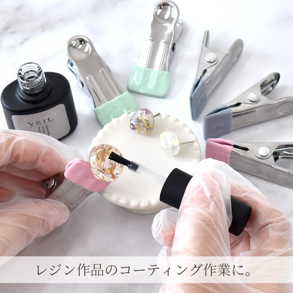 MYmama Strong Power Clips with Non-Slip Rubber Covers for Crafting (6 Pcs)