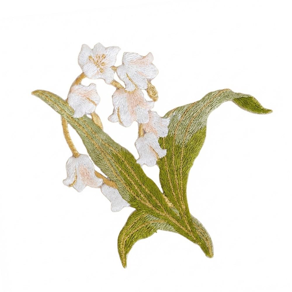 

Delicate Orchid Embroidery Stickers Cloth Embroidery Clothes Decoration Clothes Cloth Stickers Craft Supplies DIY Decoration
