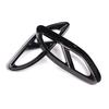 Aluminum Rear Bumper Exhaust Tail Pipe Cover Trim for GLC Class 2024 Car Exhaust Pipe Cover Replacement Accessories