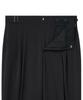 Musinsa Standard Side Adjust Two-Tuck Wide Slacks [Dark Gray]