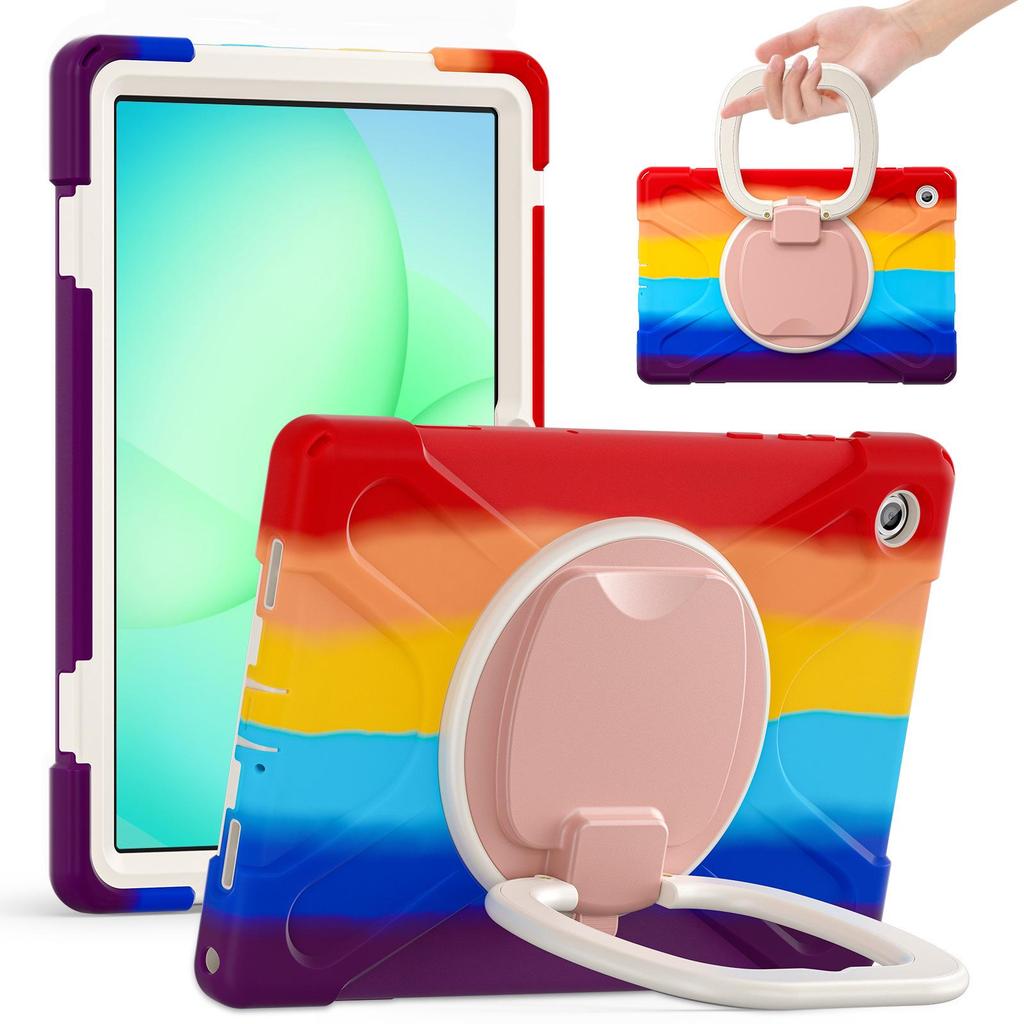 Samsung A11 Plus/X230 Tablet Protective Case with Silicone PC Stand, 8.7" Shell