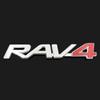 RAV4 Emblem Car Trunk Suitcase Sticker RAV4 Car Logo Is Suitable  Toyota RAV4 Car Decoration Refit Parts Accessory 3D ABS EZ0