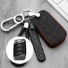 Leather Car Key Case For Vw Golf 5 7 Bora Mk6 7 Jetta Polo Passat B5 B6 B8 Skoda Octavia A5 Fabia Seat Ibiza Leon Smart Key Case