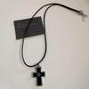 Street Vintage 90s Y2K Necklace Zinc Zinc Zinc Alloy Cross Pendant Halloween Punk Rock Necklace  Men Women
