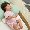48cm Full Body Silicone Vinyl Doll Painted Baby Doll With Rooted Hair For Kid's Christmas Gift Muñecas Reborn Doll Toy