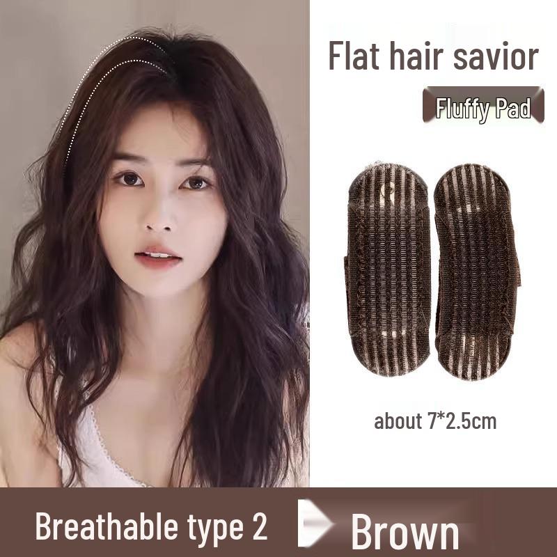 High Crown Hair Root Fluffy Wiglet - Invisible Hair Bun & Comb Accessory