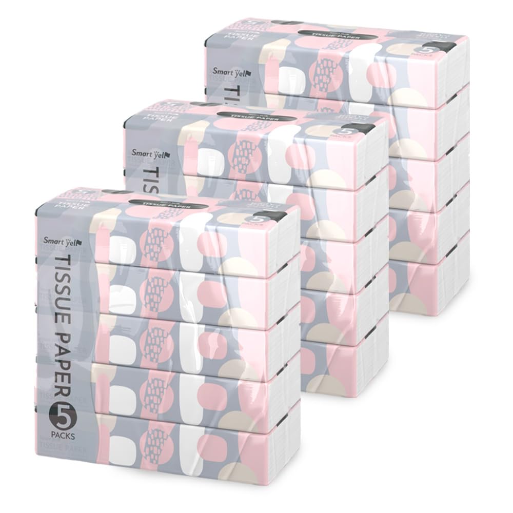 of Iris Plaza Pulp Tissue Paper 5 Packs sheets x 5 Itochu Paper Pulp Smart Yell [Set 3] (300 bags) - &