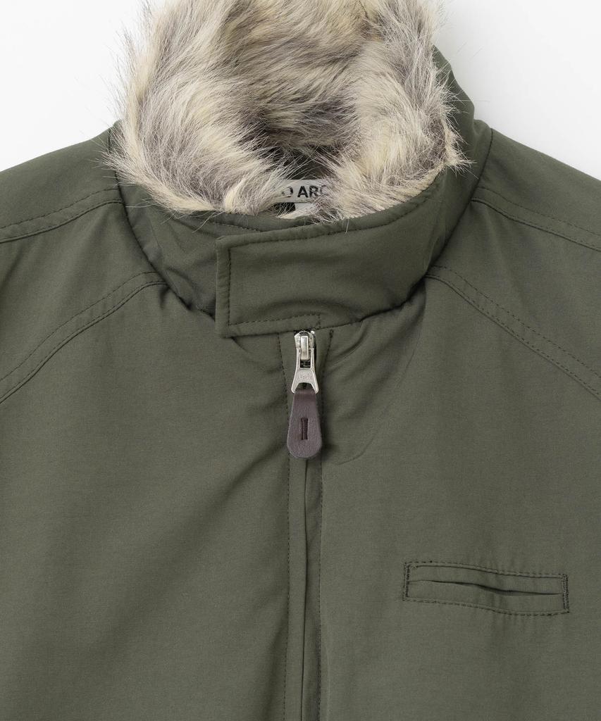 MILLO ARCHIVE Arctic Fur Harrington Jacket [Khaki]