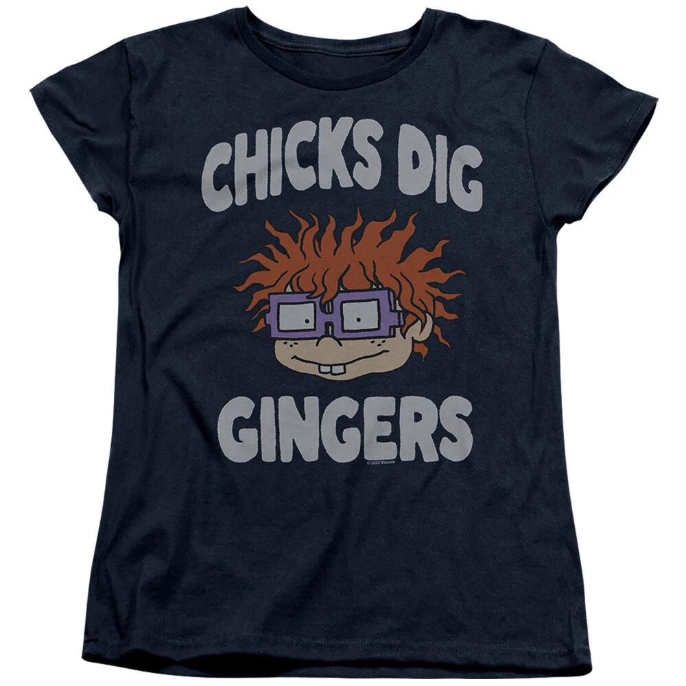 Rugrats  Chicks Dig Gingers  Women s T-Shirt S