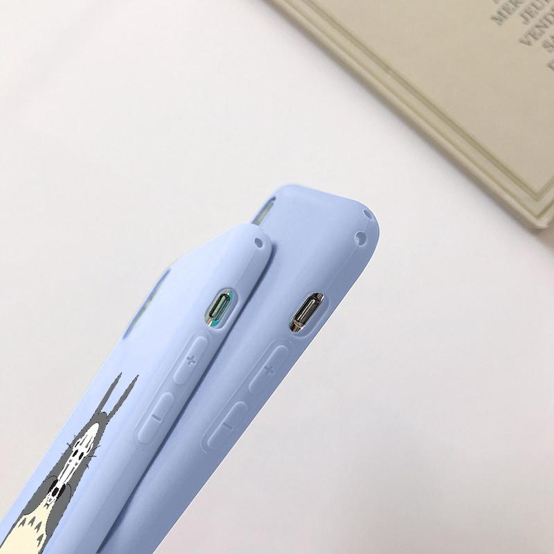 Totoro Anime Phone Case For iPhone Samsung A55 S24 FE S25 M35 A16 Xiaomi Redmi Note 13Pro 14C Huawei Honor Realme Shockproof Anti-Scratch Matte Cover