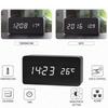 Top Quality Simple Fashion Life Wooden Alarm Clock Bedroom Study Home Decorative Art Bedside Table Alarm Clock, Usb Power Supply