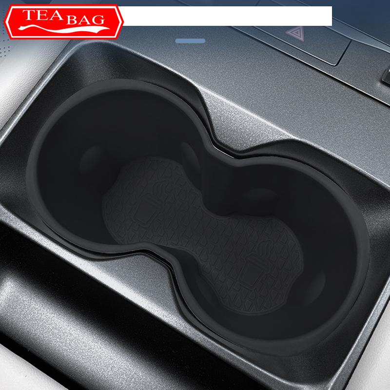 For BYD Yuan Pro Yuan UP EV 2024 Car Silicone Wireless Charging Anti-slip Mat Center Control Cup Slot Box Auto Accessories