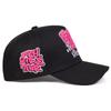 Unisex RICH KIOS Letter Embroidery Baseball Caps Outdoor Adjustable Spring and Autumn Casual Sunscreen Hat